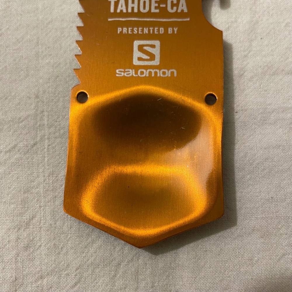 Ragnar Trail‎ Tahoe CA 2018 Salomon Bottle Opener Camping Backpack Multi-tool